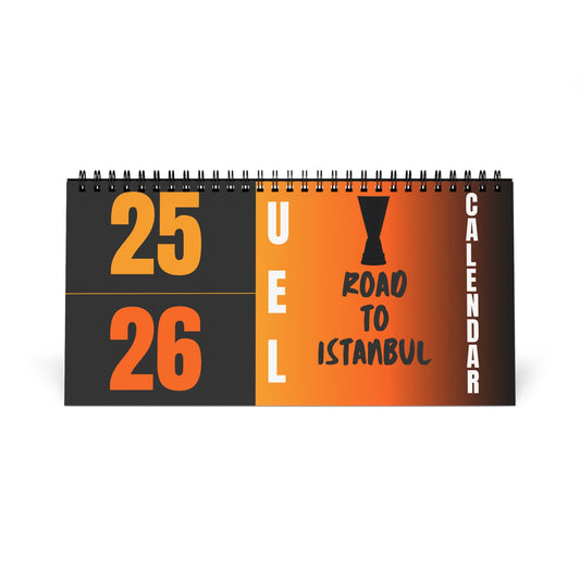 UEL Desk Calendar – 2025/26 Season
