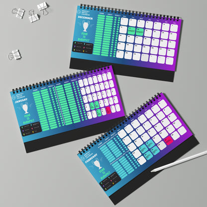 UCL Desk Calendar – 2025/26 Season