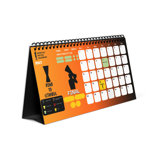 UEL Desk Calendar – 2025/26 Season