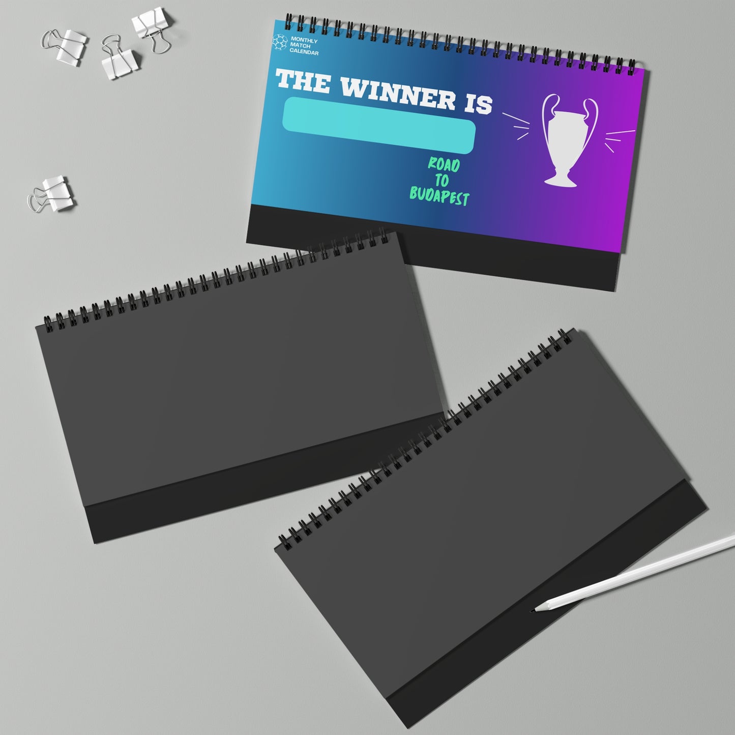 UCL Desk Calendar – 2025/26 Season
