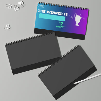 UCL Desk Calendar – 2025/26 Season