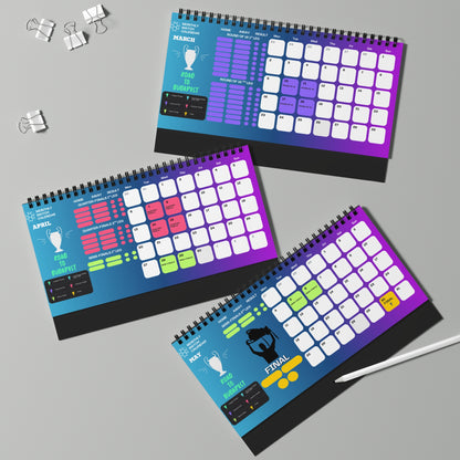 UCL Desk Calendar – 2025/26 Season